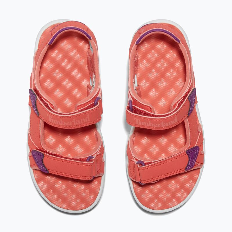 Sandały dziecięce Timberland Perkins Row 2-Strap cayenne 12