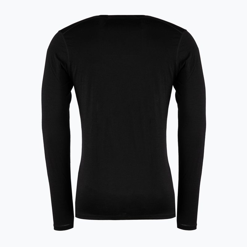 Bluza termoaktywna męska Smartwool Merino 150 Baselayer Boxed black 2