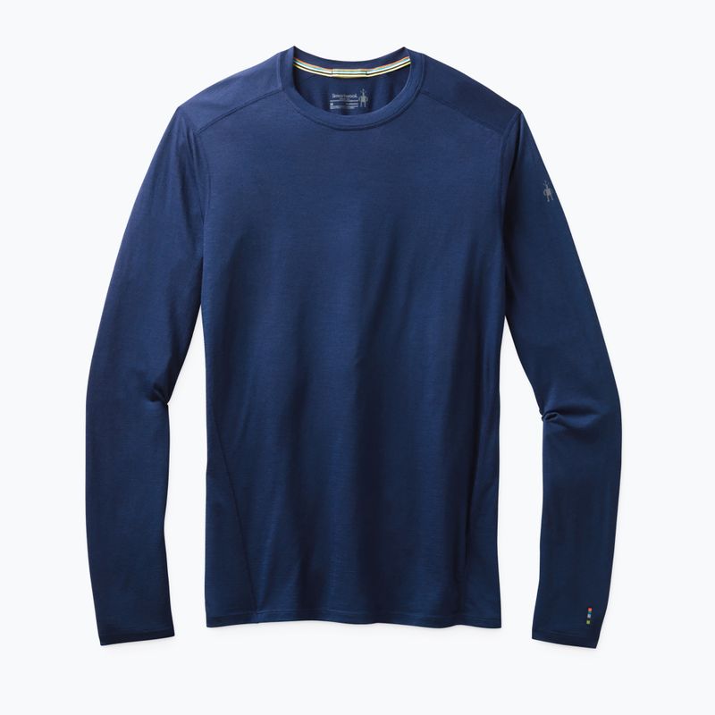 Longsleeve termoaktywny męski Smartwool Merino 150 Baselayer Boxed indigo blue 4