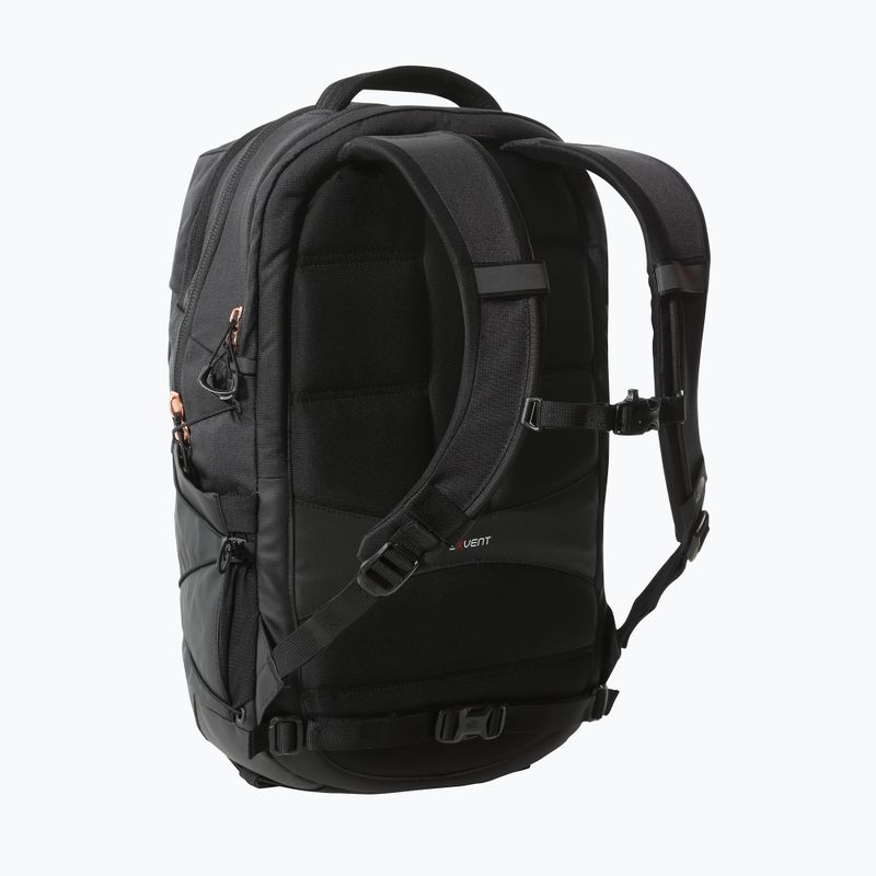 Plecak miejski dasmki The North Face Borealis 27 l black heather/burnt coral metallic 2