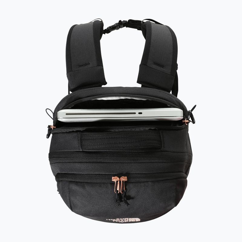 Plecak miejski dasmki The North Face Borealis 27 l black heather/burnt coral metallic 6