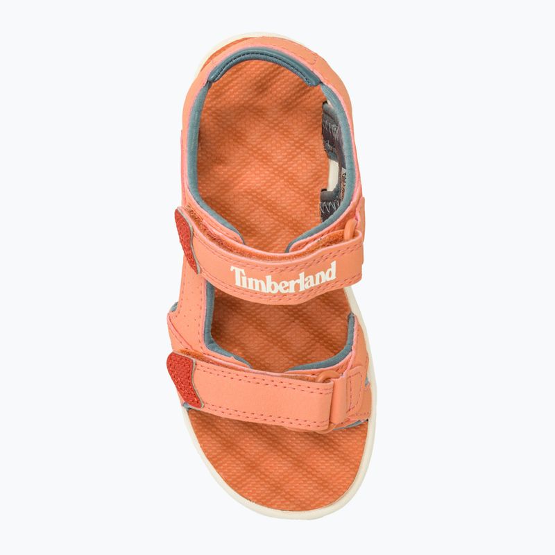 Sandały dziecięce Timberland Perkins Row 2 Strap light orange 5