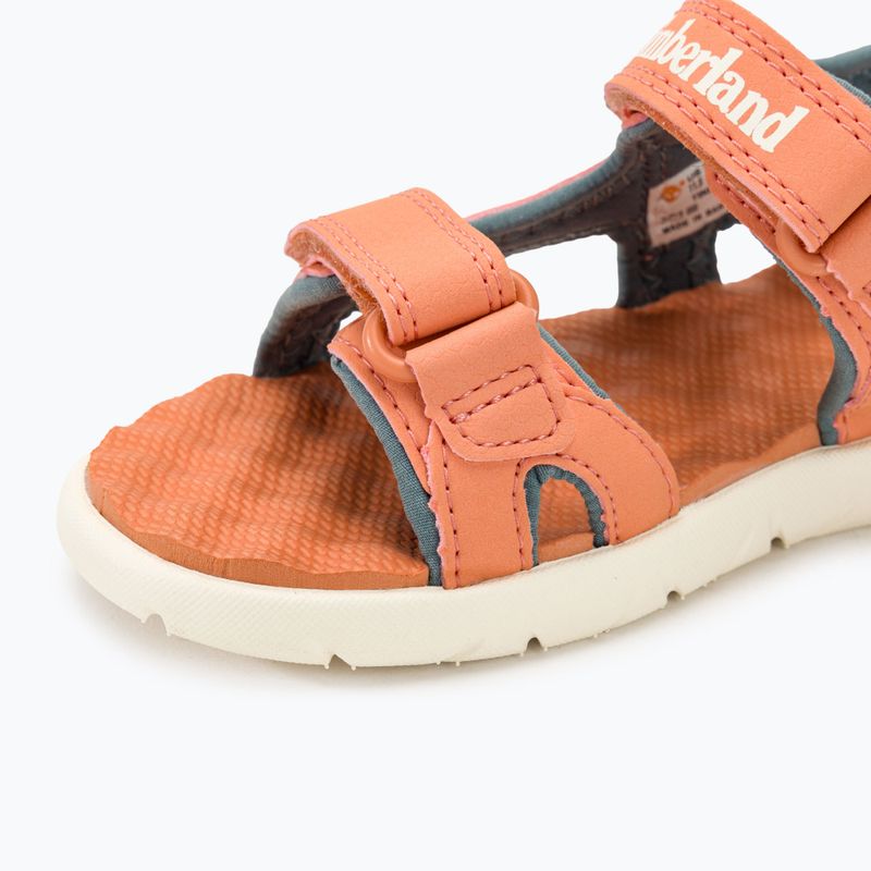 Sandały dziecięce Timberland Perkins Row 2 Strap light orange 7