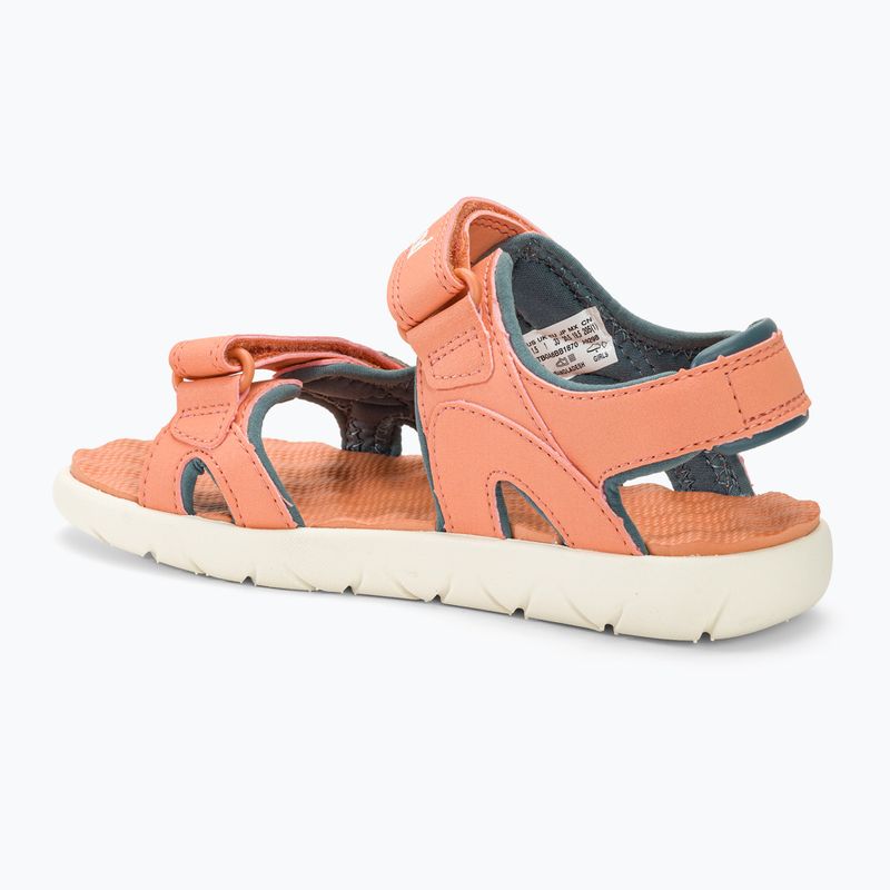 Sandały juniorskie Timberland Perkins Row 2 Strap light orange 3