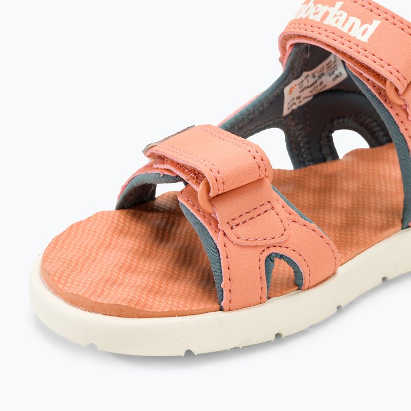 Sandały juniorskie Timberland Perkins Row 2 Strap light orange 7