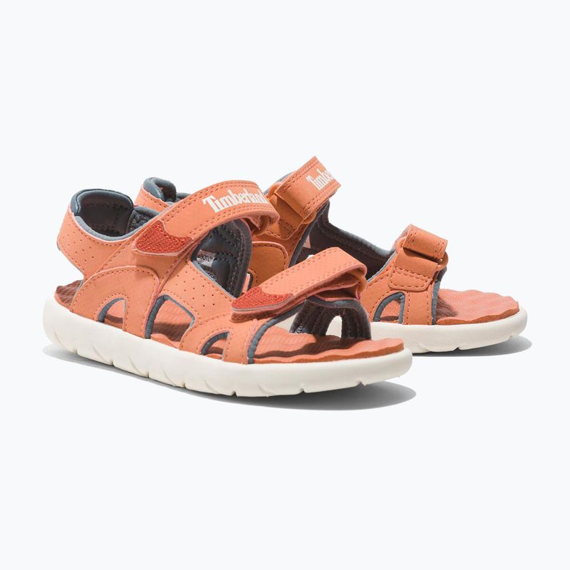 Sandały juniorskie Timberland Perkins Row 2 Strap light orange 10