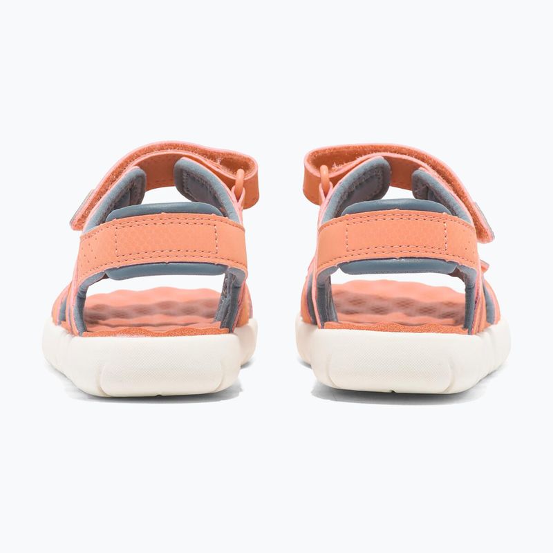Sandały juniorskie Timberland Perkins Row 2 Strap light orange 12