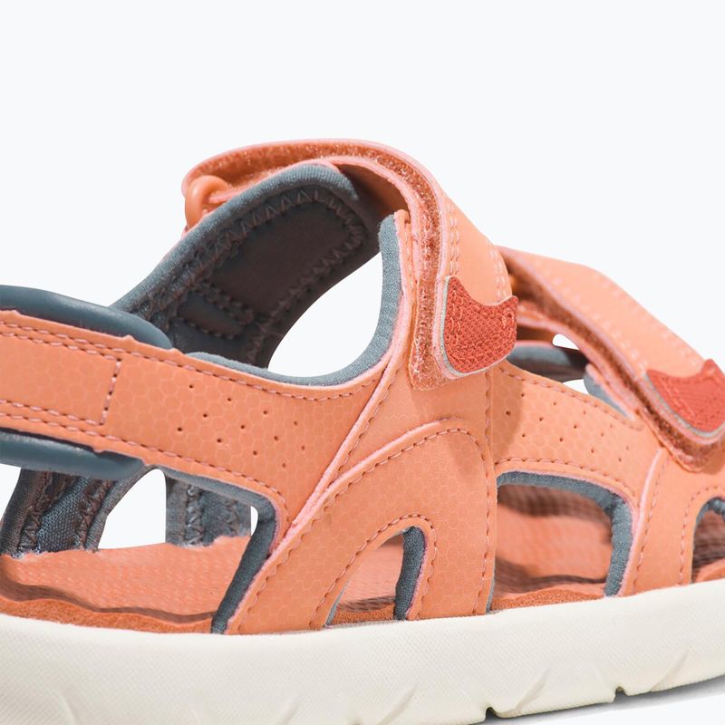 Sandały juniorskie Timberland Perkins Row 2 Strap light orange 13