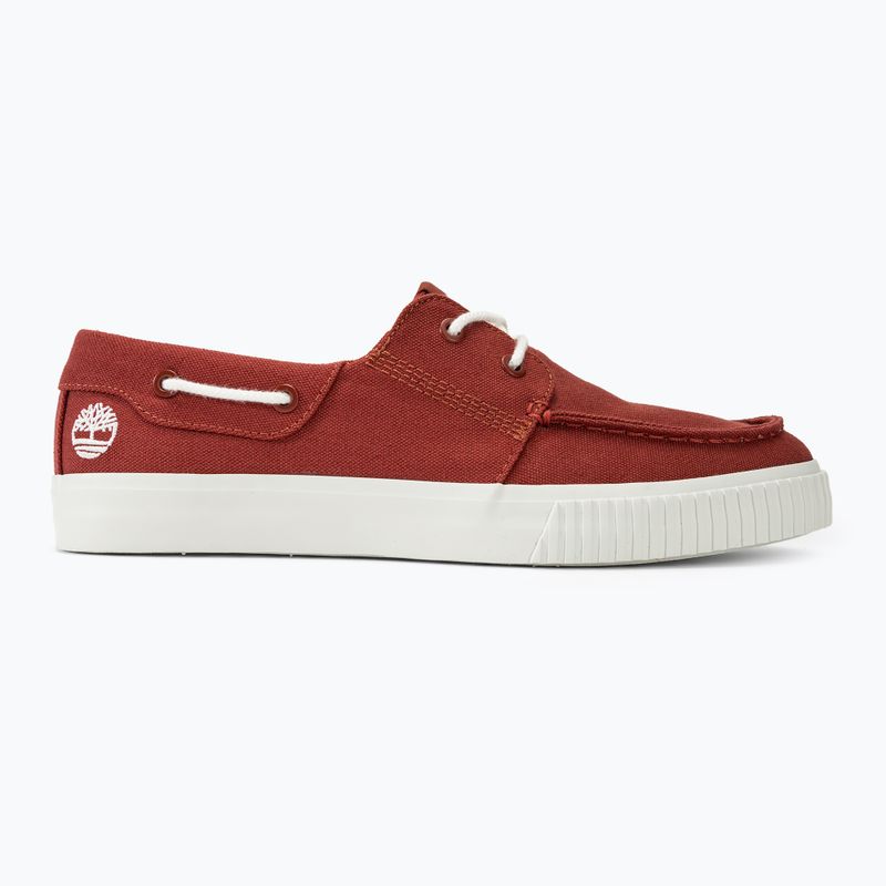 Mokasyny męskie Timberland Mylo Bay dark red canvas 2