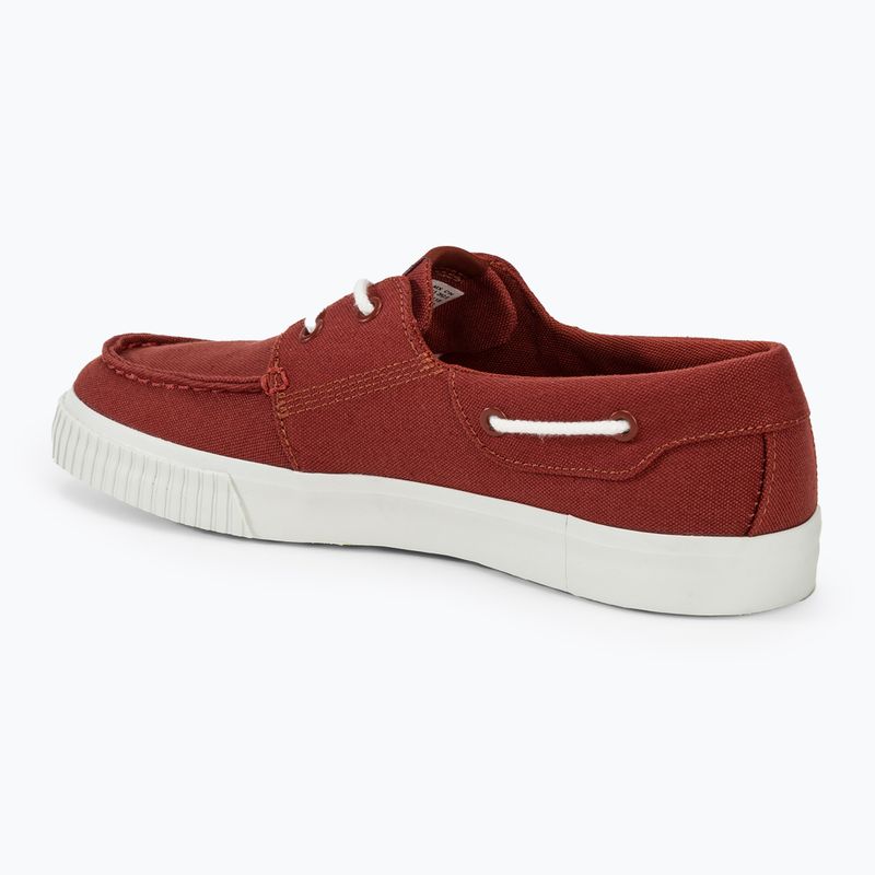 Mokasyny męskie Timberland Mylo Bay dark red canvas 3