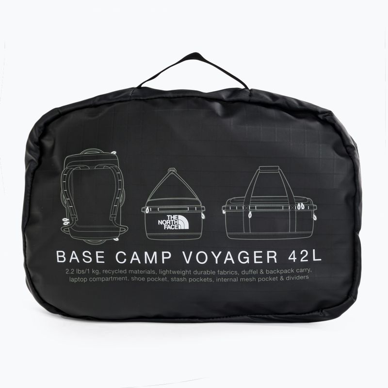 Torba podróżna The North Face Base Camp Voyager Duffel 42 l black/white 7