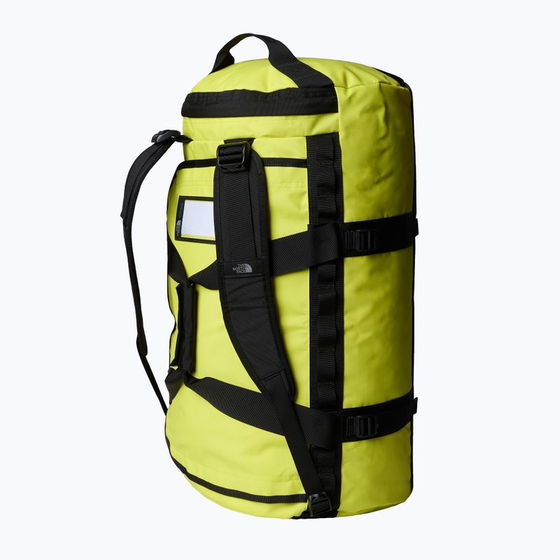 Torba podróżna The North Face Base Camp Duffel M 71 l sulphur spring green/tnf black 2