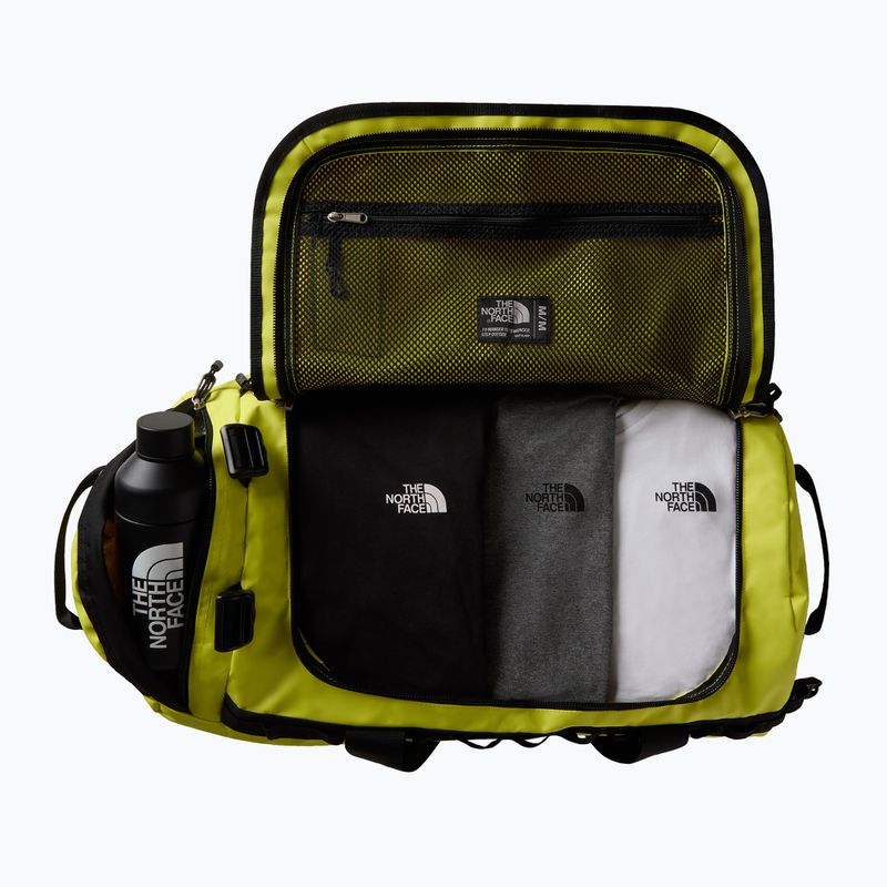 Torba podróżna The North Face Base Camp Duffel M 71 l sulphur spring green/tnf black 4