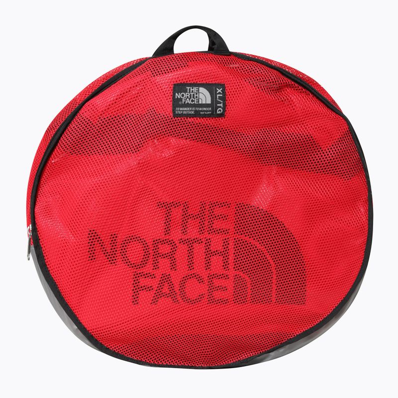 Torba podróżna The North Face Base Camp Duffel XL 132 l red/black 2