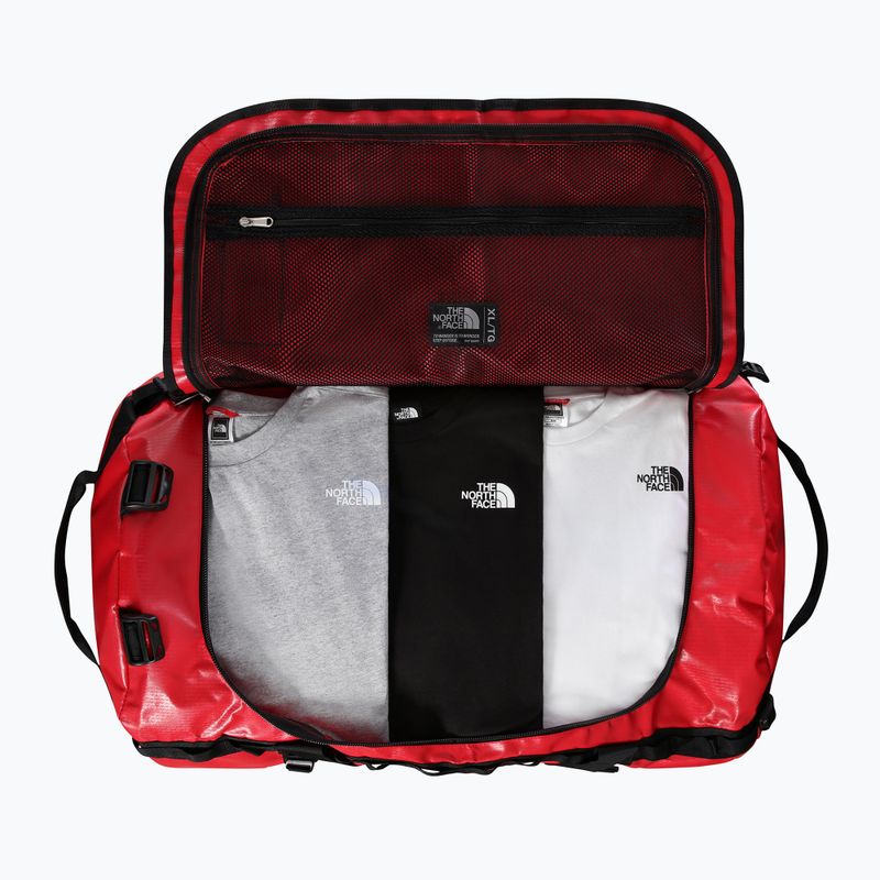 Torba podróżna The North Face Base Camp Duffel XL 132 l red/black 4
