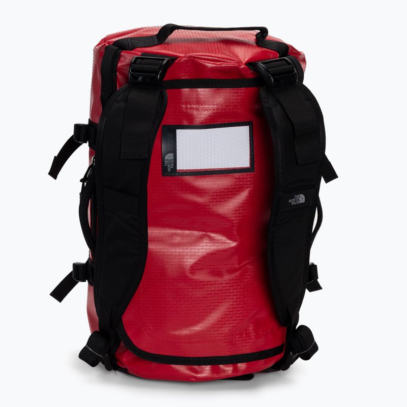 Torba podróżna The North Face Base Camp Duffel XS 31 l red/black 4