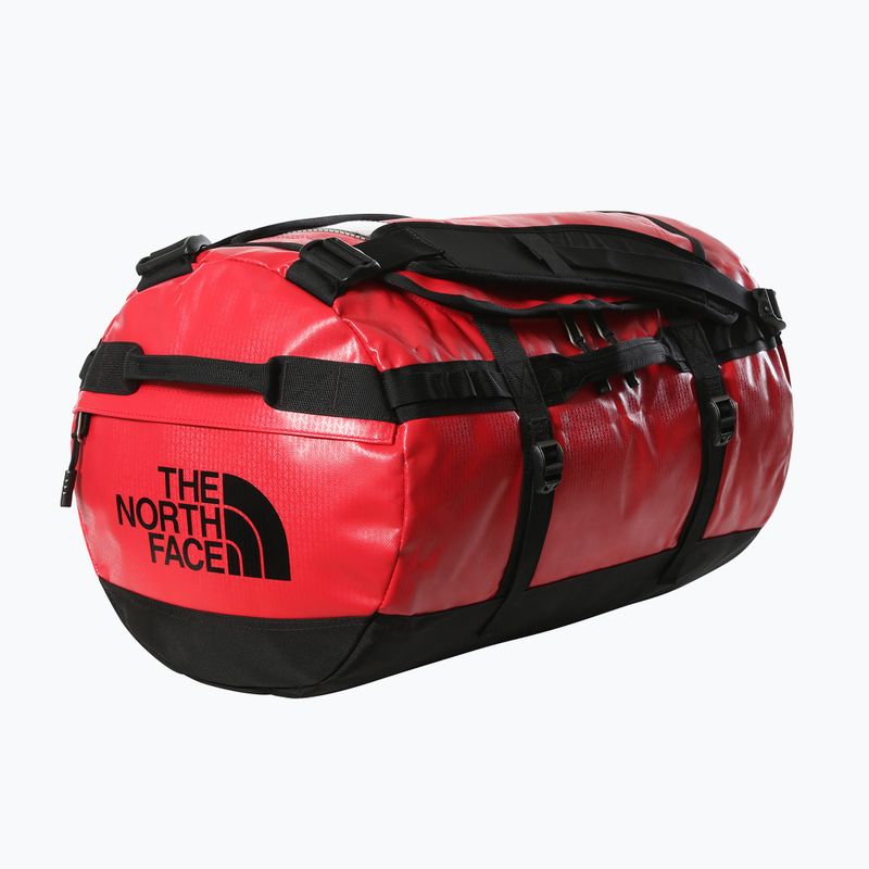 Torba podróżna The North Face Base Camp Duffel S 50 l red/black