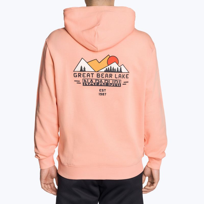 Bluza męska Napapijri B-Boyd H pink salmon 4