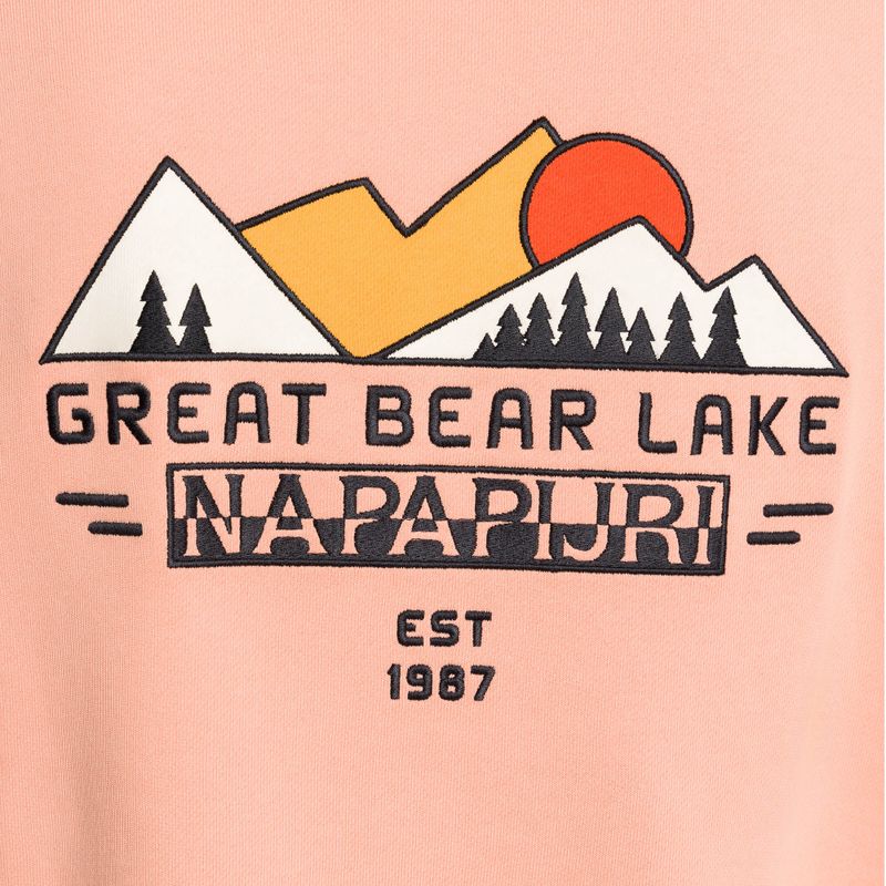 Bluza męska Napapijri B-Boyd H pink salmon 7