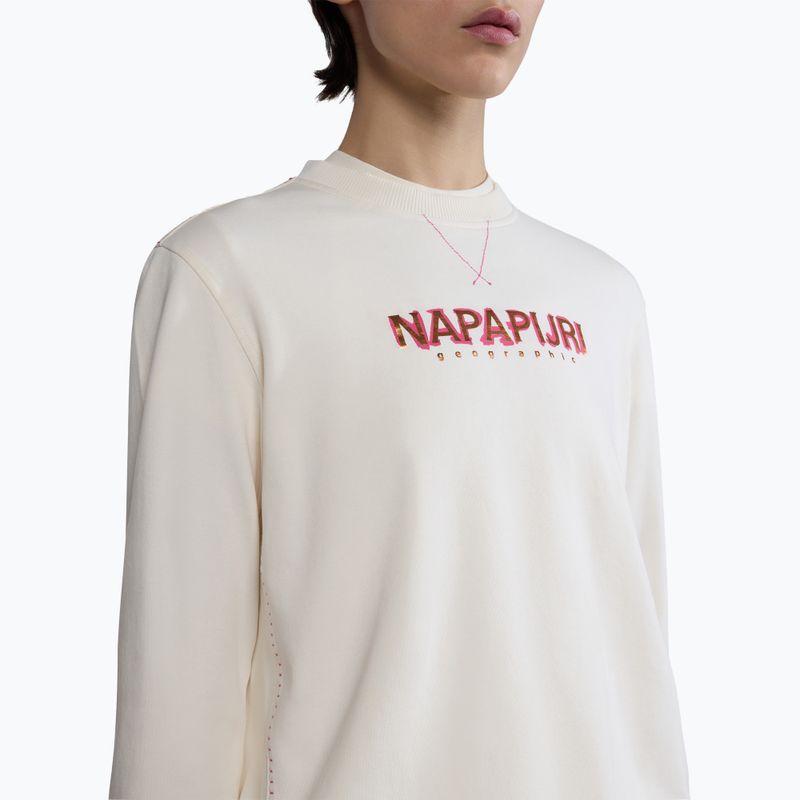 Bluza damska Napapijri B-Kreis C white whisper 4