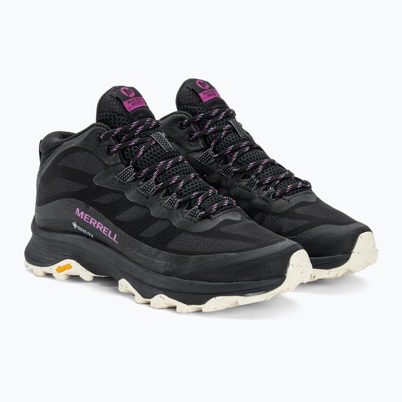 Buty turystyczne damskie Merrell Moab Speed Mid GTX black 4