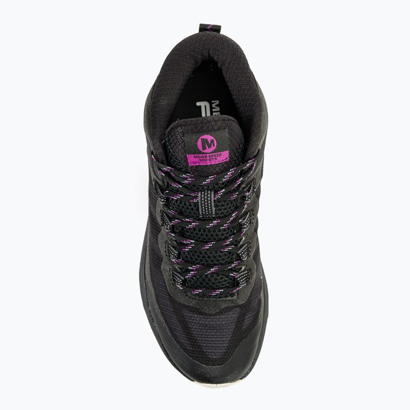 Buty turystyczne damskie Merrell Moab Speed Mid GTX black 6