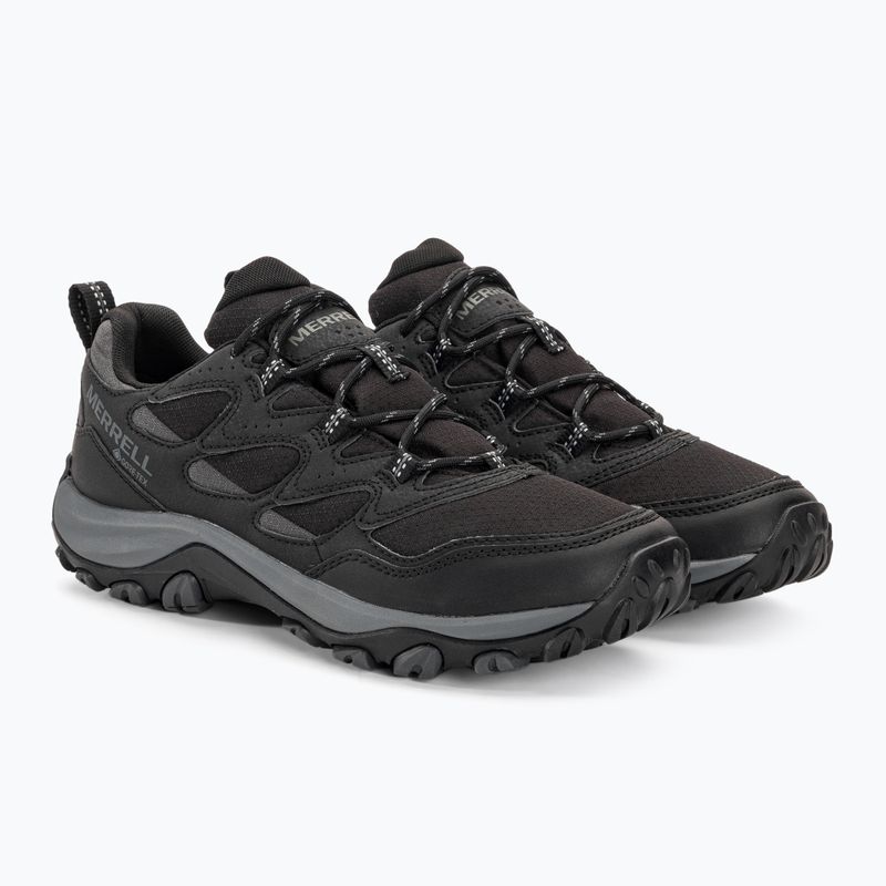 Buty turystyczne męskie Merrell West Rim Sport GTX black 4