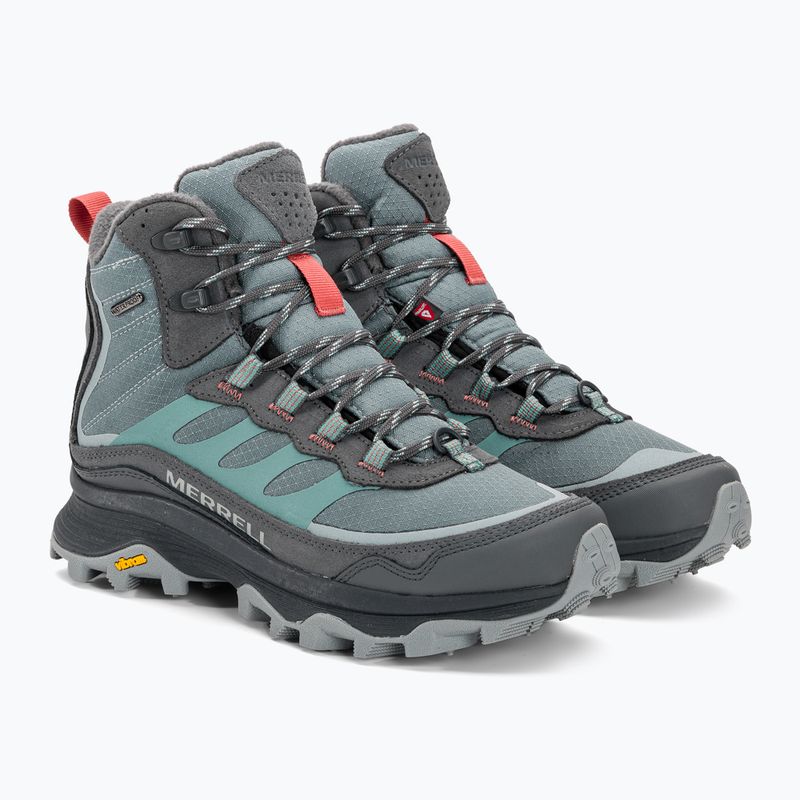 Buty turystyczne damskie Merrell Moab Speed Thermo Mid WP monument 4