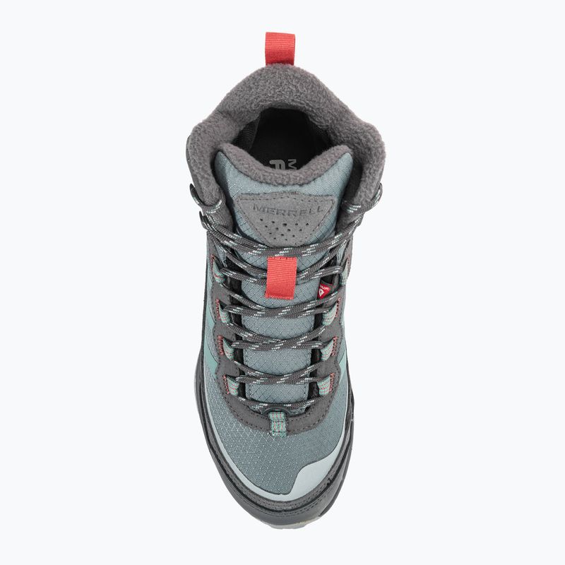 Buty turystyczne damskie Merrell Moab Speed Thermo Mid WP monument 6