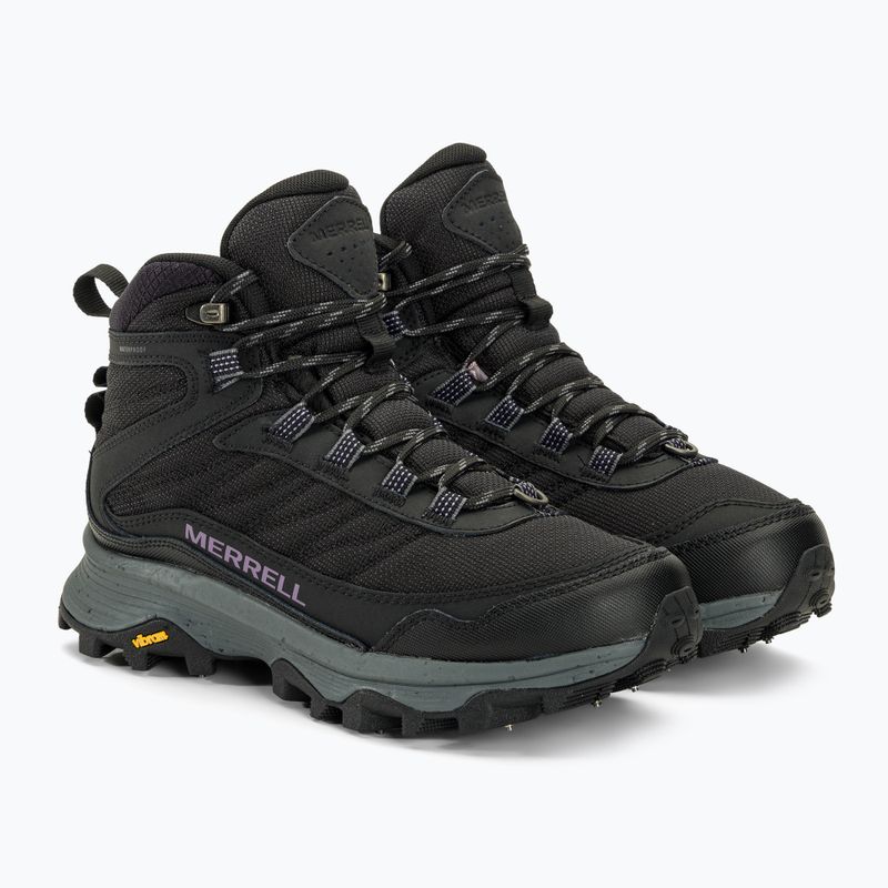 Buty turystyczne damskie Merrell Moab Speed Thermo Spike Mid WP black 4