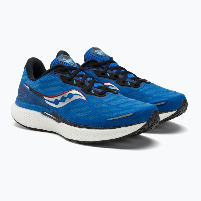 Buty do biegania męskie Saucony Triumph 19 royal/space 4