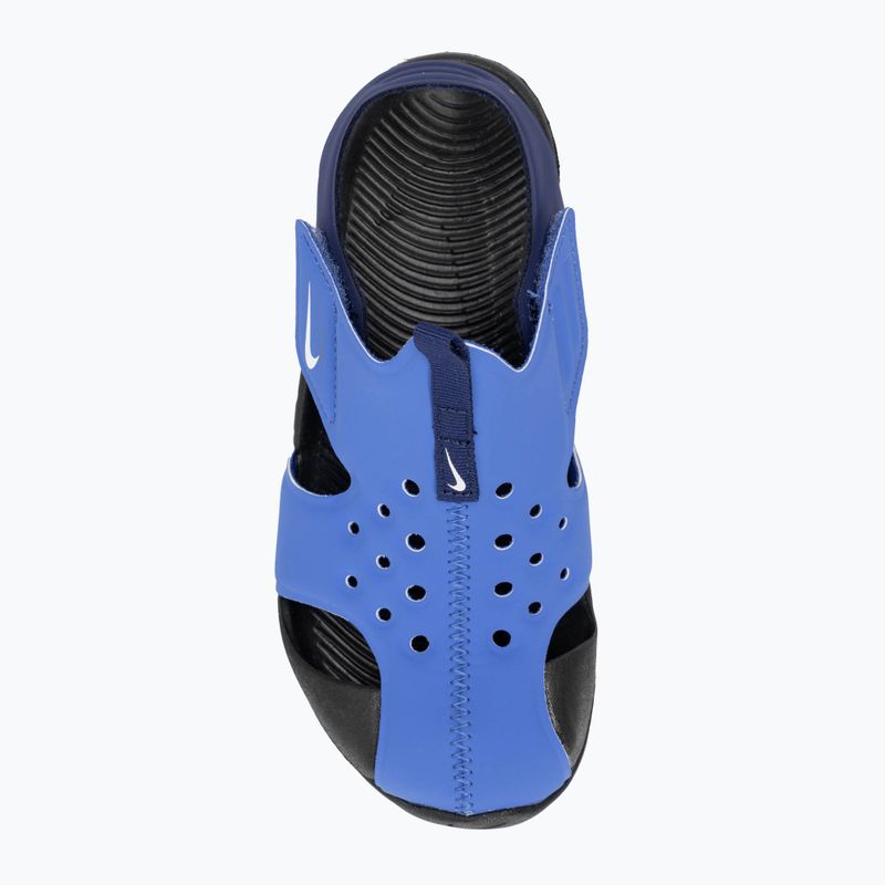 Sandały dziecięce Nike Sunray Protect 2 signal blue/blue void/black/white 5