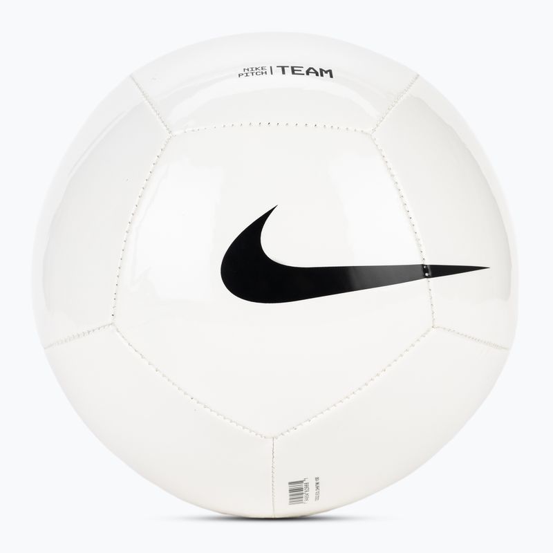 Piłka do piłki nożnej Nike Pitch Team white/black rozmiar 4