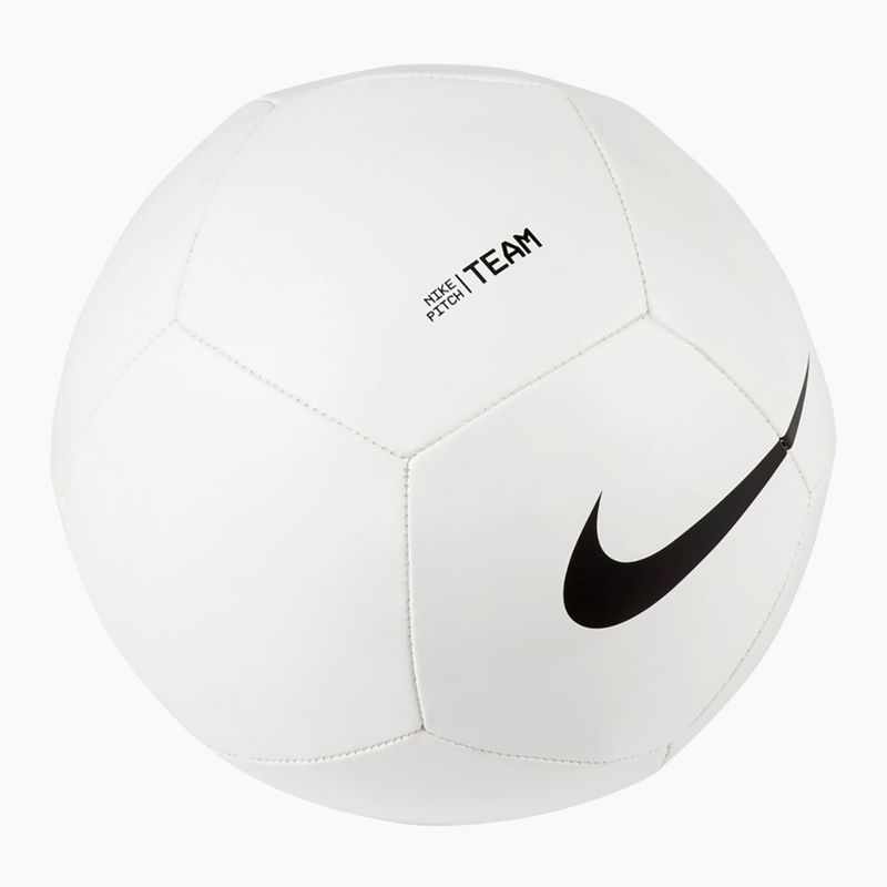 Piłka do piłki nożnej Nike Pitch Team white/black rozmiar 4 4