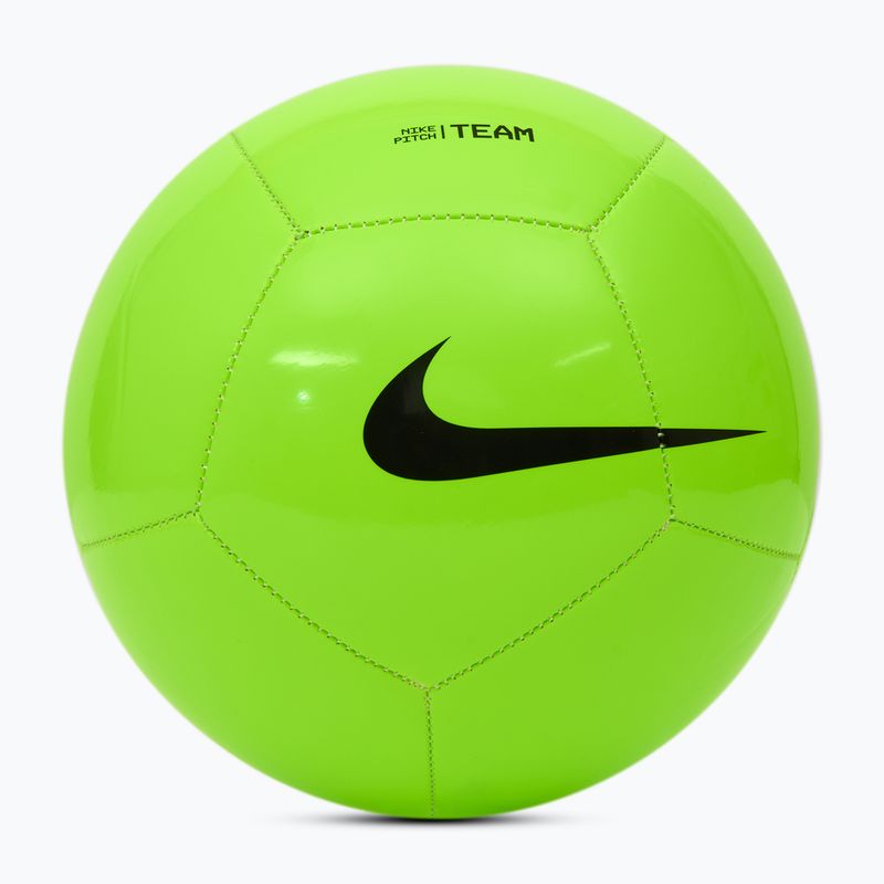 Piłka do piłki nożnej Nike Pitch Team electric green/black rozmiar 4