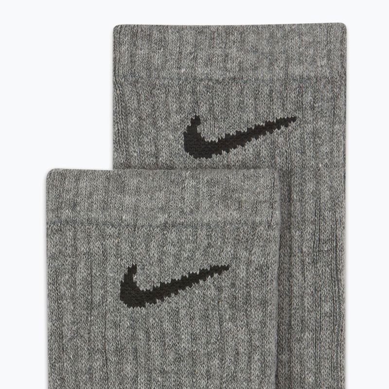 Skarpety Nike Everyday Cushioned 6 par carbon heather/black 4