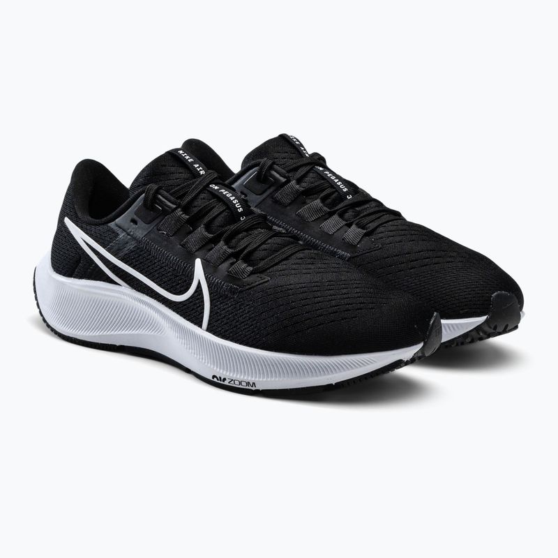 Buty do biegania damskie Nike Air Zoom Pegasus 38 black/white/anthracite 5