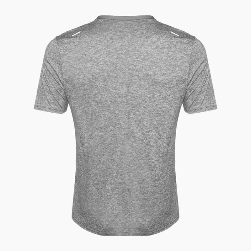 Koszulka do biegania męska Nike Dri-Fit Rise 365 smoke grey/heather 2