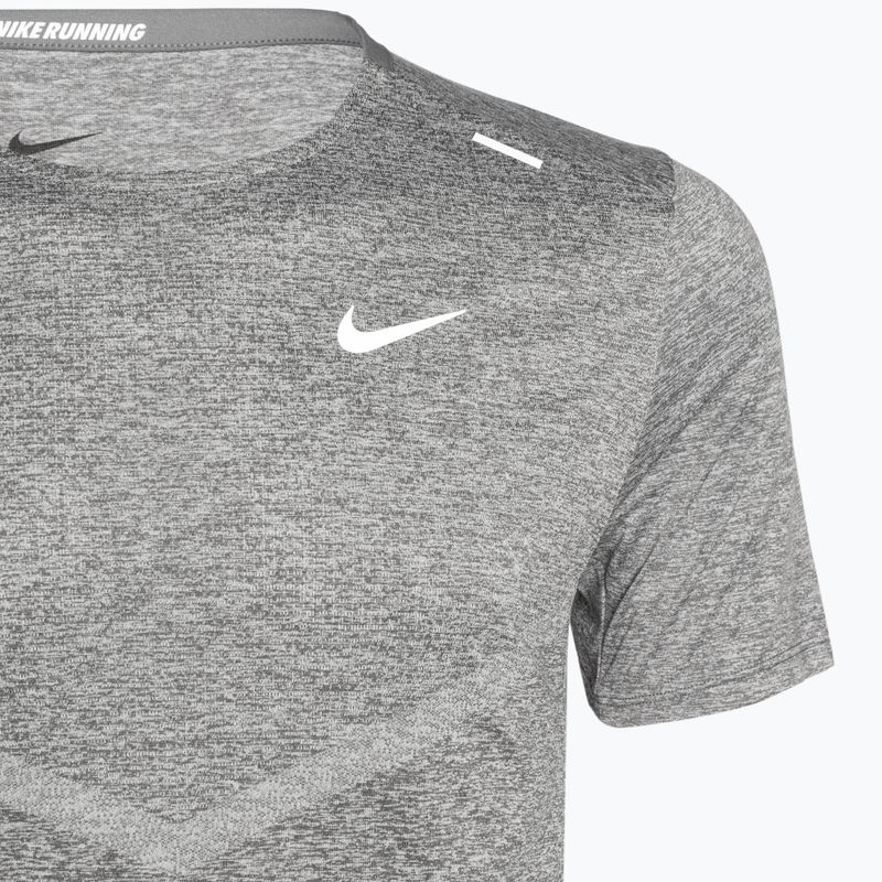 Koszulka do biegania męska Nike Dri-Fit Rise 365 smoke grey/heather 3