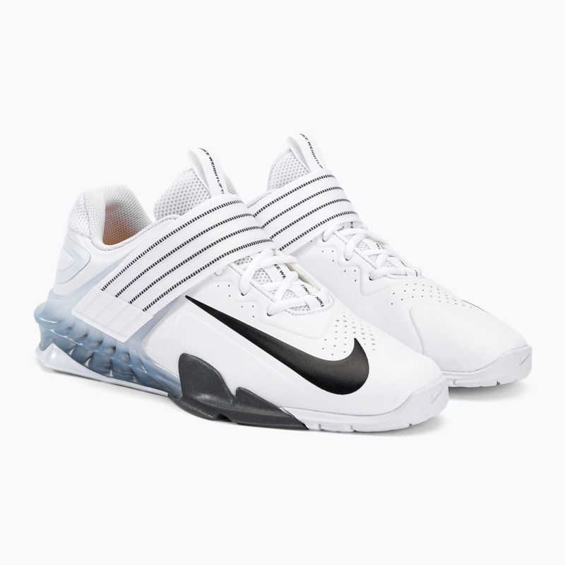 Buty do podnoszenia ciężarów Nike Savaleos white/iron grey 4