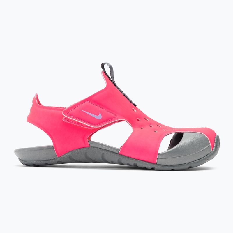 Sandały dziecięce Nike Sunray Protect 2 hyper pink/smoke grey/fuchsia glow 2