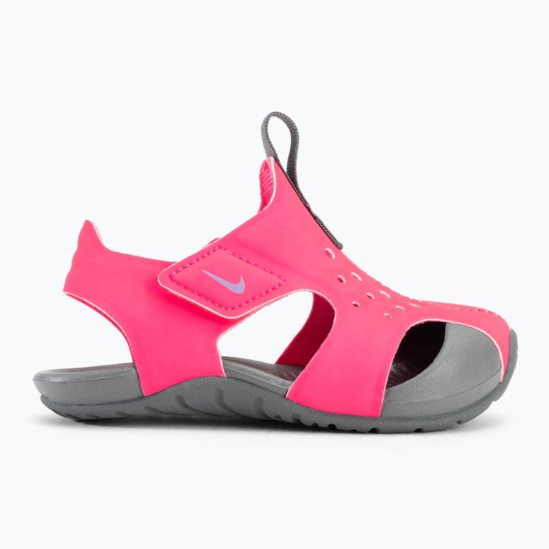 Sandały dziecięce Nike Sunray Protect 2 hyper pink/smoke grey/fuchsia glow 2