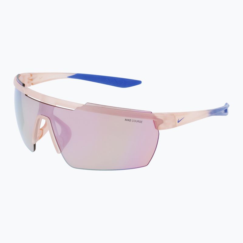 Okulary przeciwsłoneczne Nike Windshield Elite E matte washed coral/ course tint/ milky blue 3