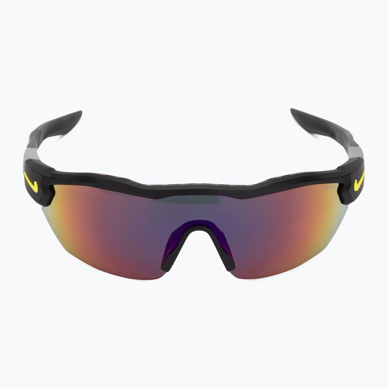 Okulary przeciwsłoneczne męskie Nike Show X3 Elite L matte black/volt/field tint 3