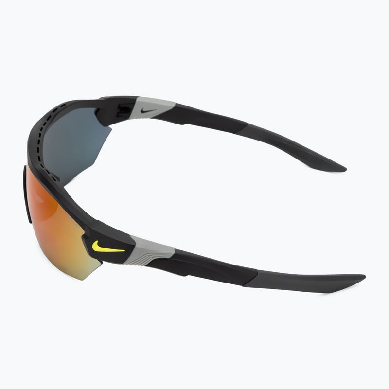 Okulary przeciwsłoneczne męskie Nike Show X3 Elite L matte black/volt/field tint 4