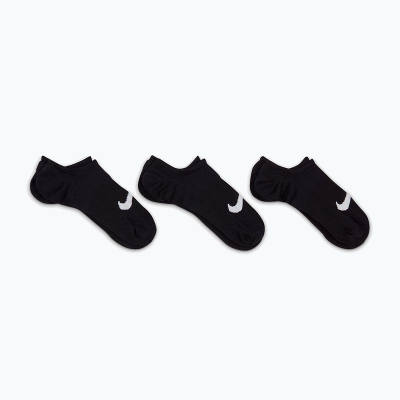 Skarpety damskie Nike Everyday Plus Lightweight Footie 3 pary black/white 7