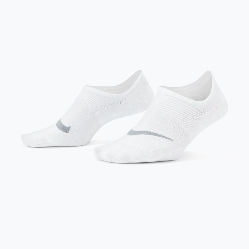 Skarpety damskie Nike Everyday Plus Lightweight Footie 3 pary white/wolf-grey 3
