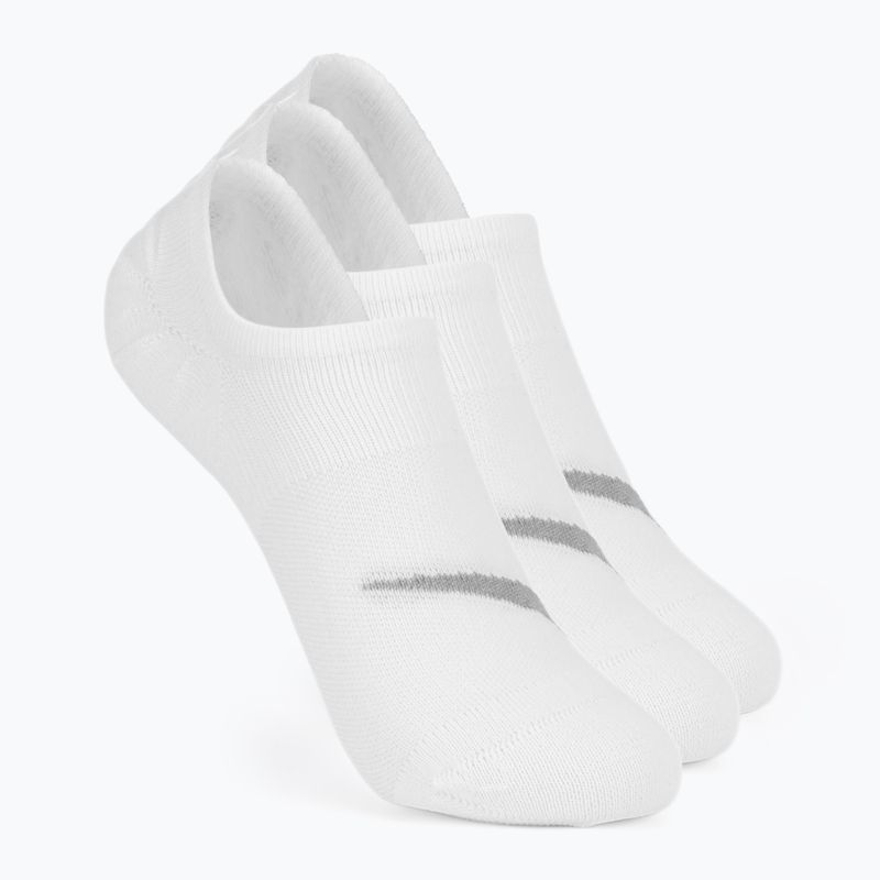 Skarpety damskie Nike Everyday Plus Lightweight Footie 3 pary white/wolf-grey
