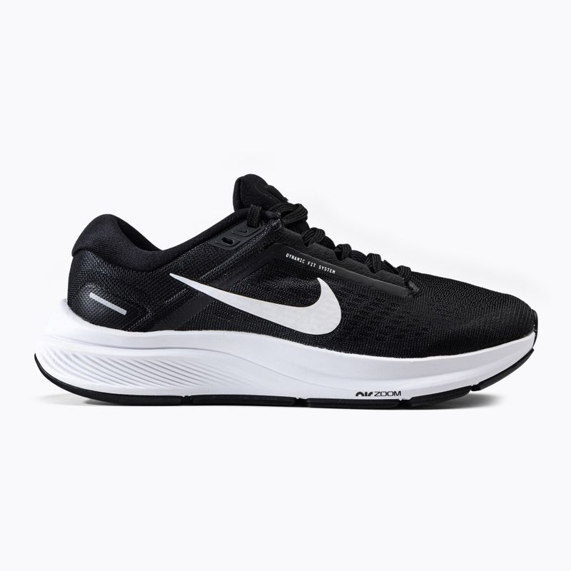 Buty do biegania damskie Nike Air Zoom Structure 24 black/white 2