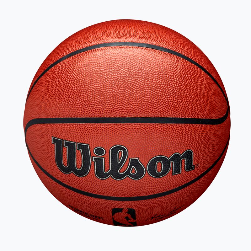 Piłka do koszykówki Wilson NBA Authentic Indoor orange rozmiar 6 5